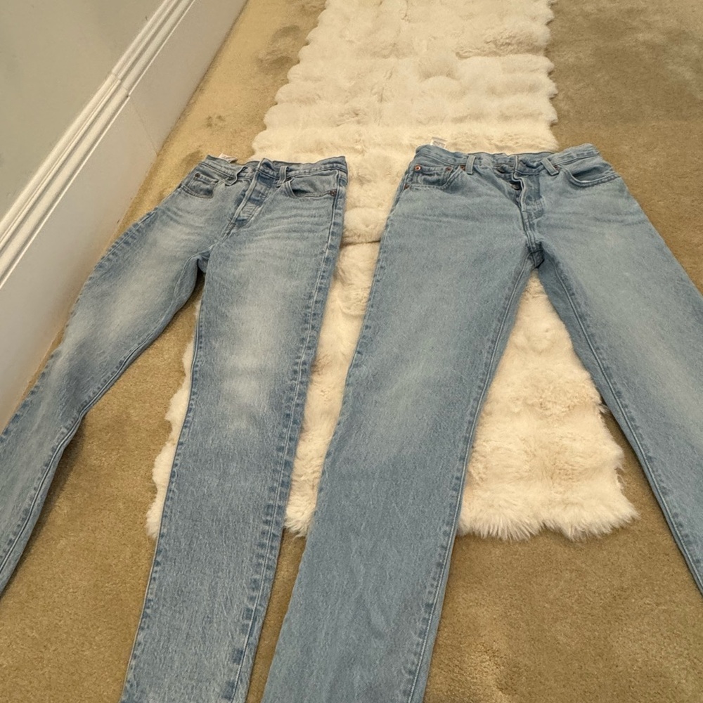 Levi's Classic Blue Denim Jeans